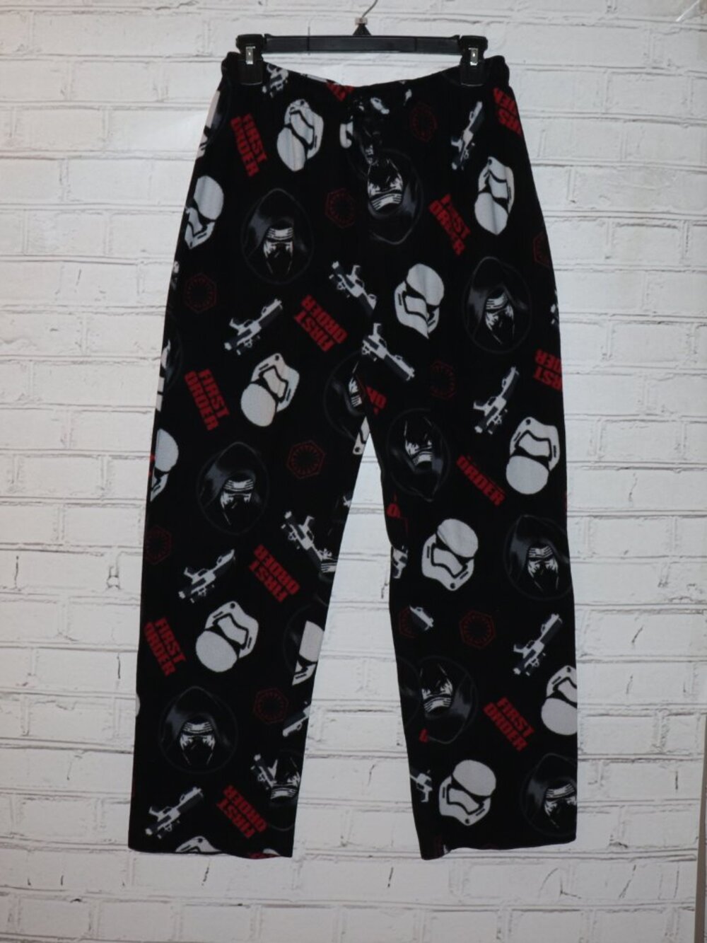 ⭐ Men’s Star Wars Pajama Pants · Size Medium · First Order Print